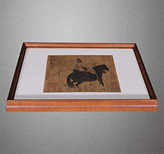 盘锦书画装裱配框服务案例