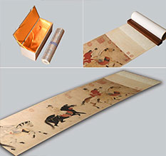 盘锦馆藏书画复制博物馆书画复制服务